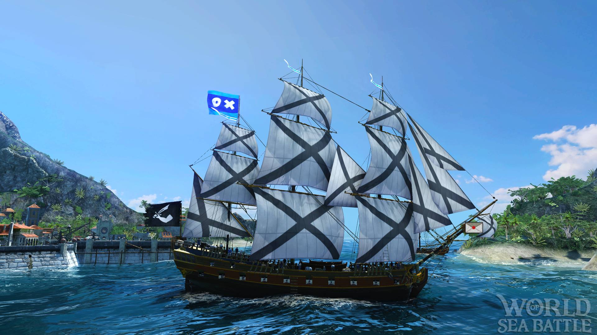 World Of Sea Battle - Онлайн ММО-песочница в сеттинге эпохи паруса.