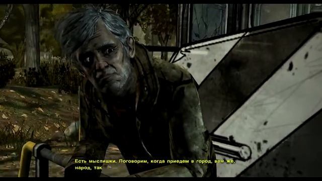 The Walking Dead (RUS) PC Прохождение / Walkthrough Episode 3 Long Road Ahead part 3