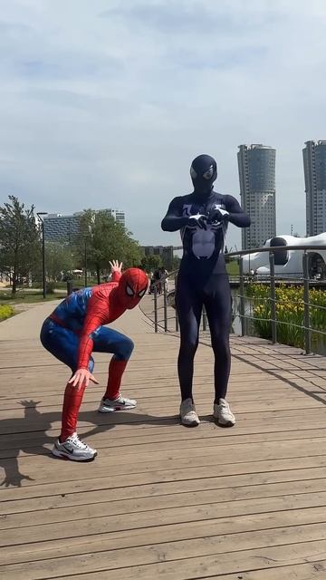 Spiderman or Venom?@dvizhenie21 #shorts