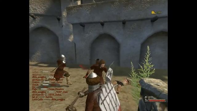 M&B Warband Multiplayer (4 битва) Лучше бердыша - нету кореша!!!