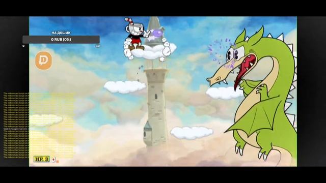 Стрим #14 часть 2 | Проходим cuphead на джостике