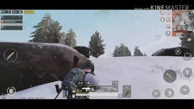 Играем в|PUBG MOBILE| Китайскую версию|