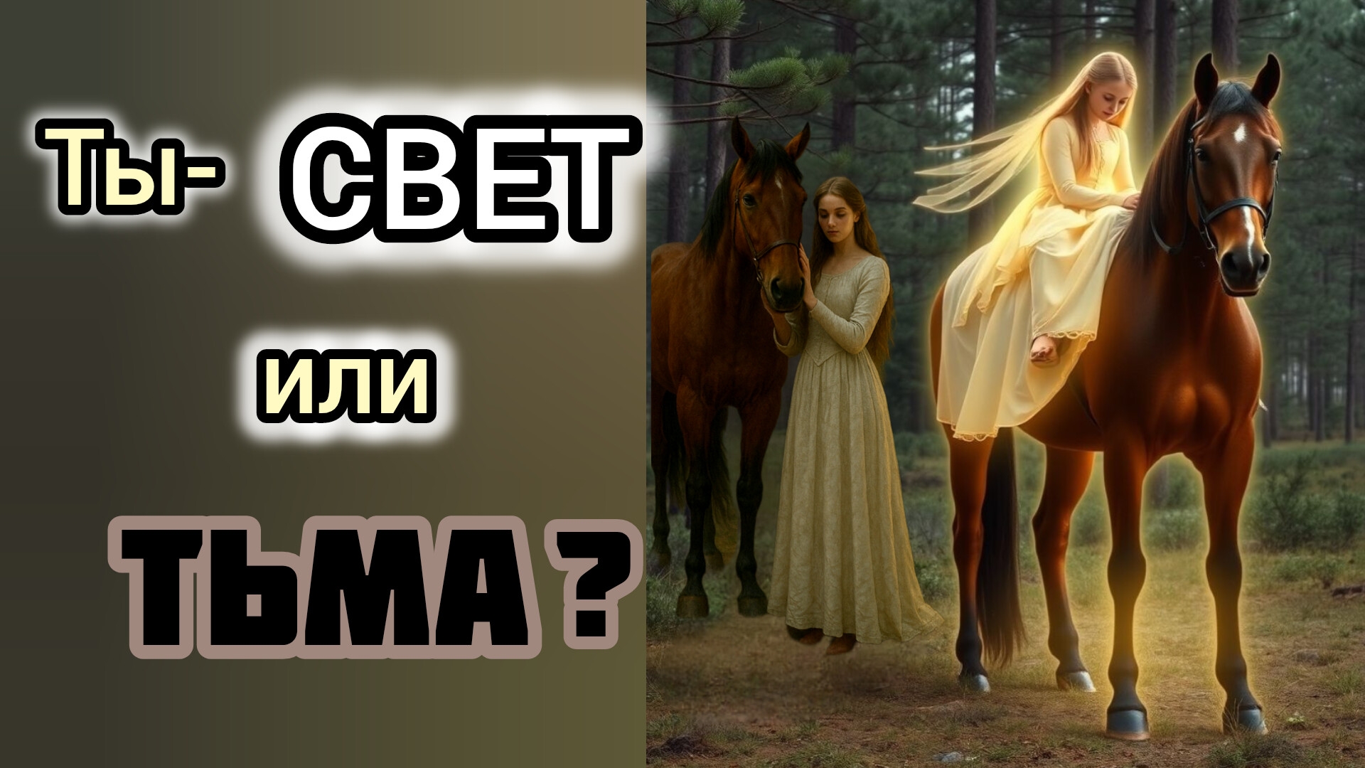 ВЕЛИКОЕ разделение. Мудрые и неразумные девы (сон)