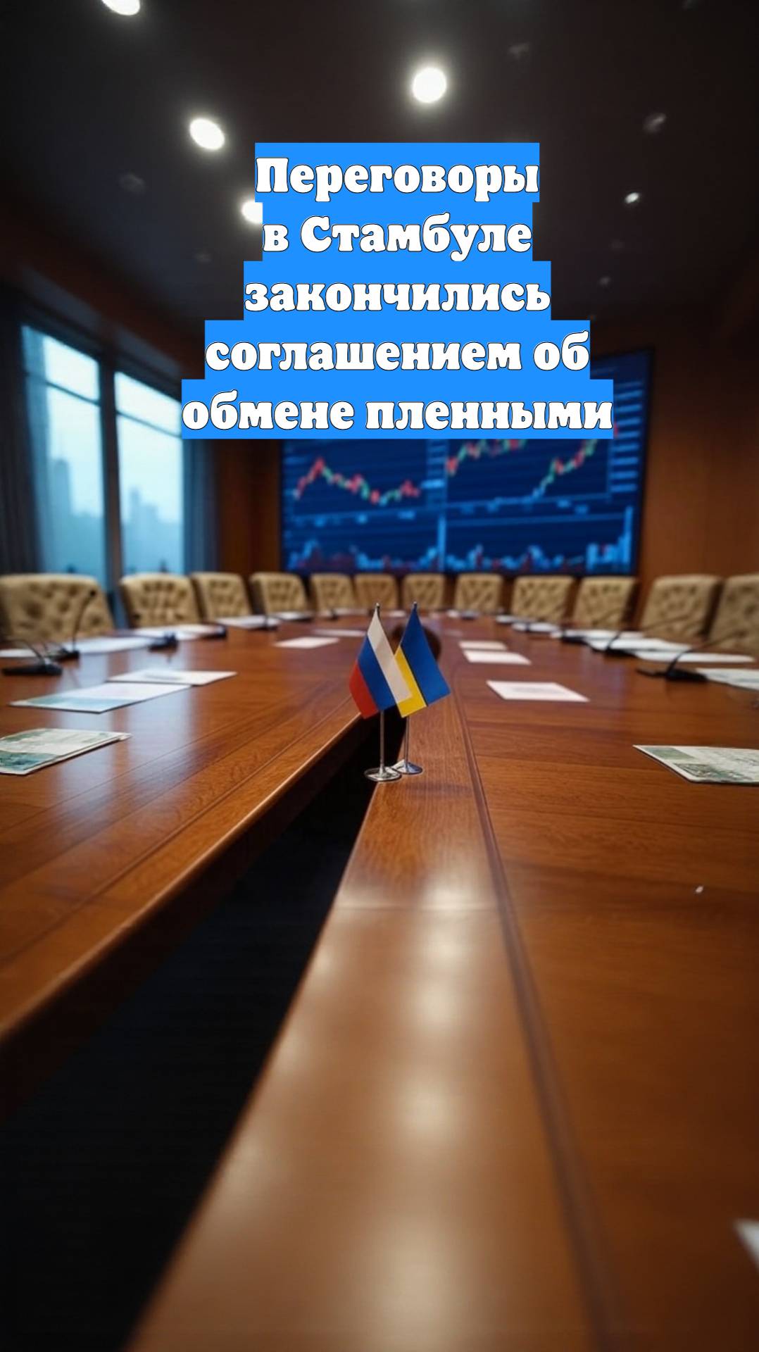 Переговоры в Стамбуле закончились соглашением об обмене пленными