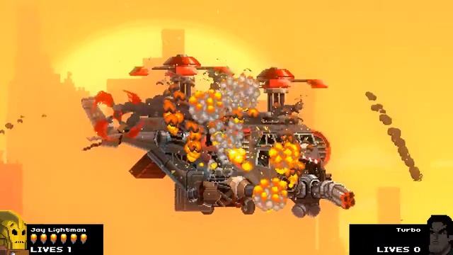 Broforce. Вертолёт-убийца. #8 (Turbo & Jay Lightman)