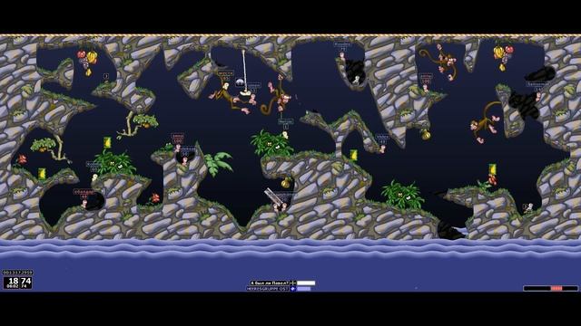 Worms Armageddon. Хороший динамит. Good dinamite!