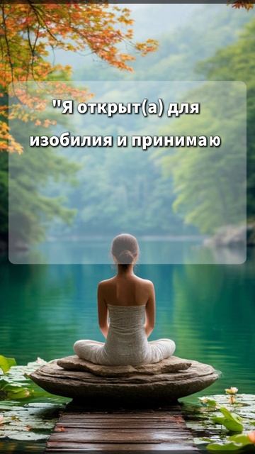 Аффирмация Дня для Улучшения Финансового Благополучия #аффирмация #саморазвитие #гармония #медитаци