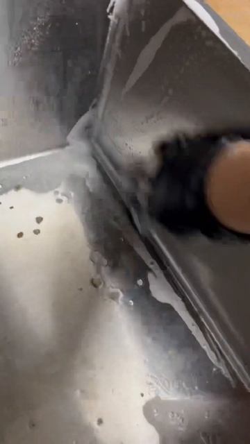 Минус раковины из нержавейки #asmr#cleaning#cleaningmotivation#уборк?