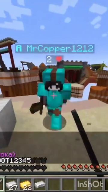 Нарезка со стрима | Бедварс minecraft