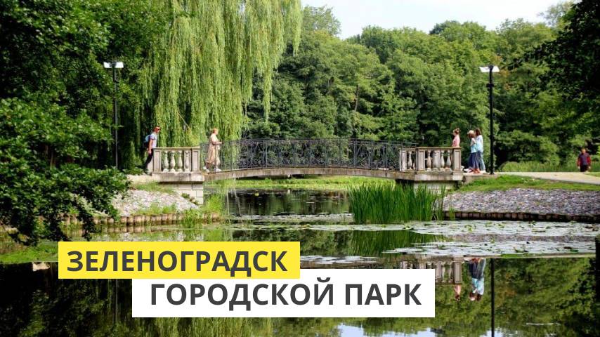 Зеленоградск. Городской парк. Тортиллин пруд