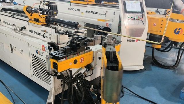 Автоматический многоуровневый право-левосторонний трубогибочной станок с ЧПУ 25CNC-6A-NS-LR Hansheng