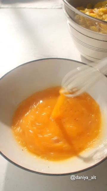 Омлет с картофелем