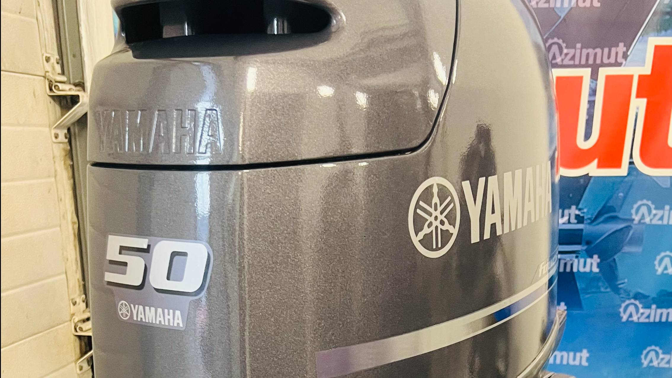 РАБОТА ЛОЛДОЧНОГО МОТОРА YAMAHA F 50, карбюраторный