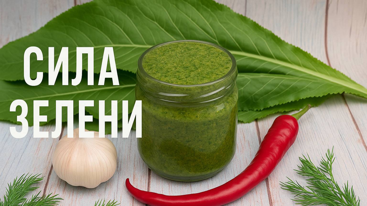 Сила зелени: витаминная паста с хреном и орехами. Домашний суперфуд для яркой кухни.