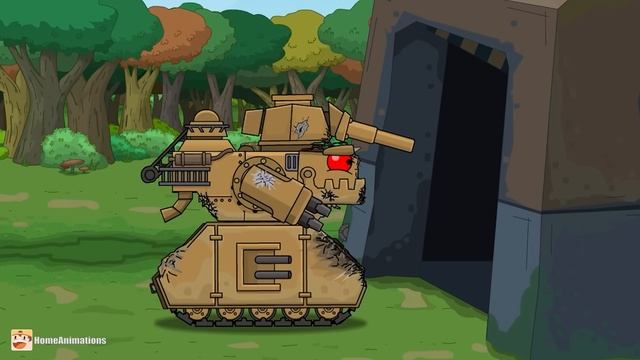 HomeAnimations – Мультики про танки  Я должен сделать ПОЛЬСКИЙ ЗАВОД-МОНСТР сильнее !