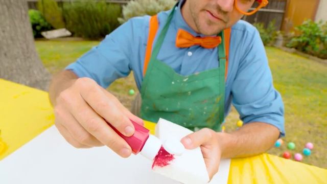 Блиппи (Blippi) - Песня про Искусство   Изучай этот мир вместе с Блиппи   Обучающие видео для детей