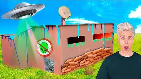 100% Неразрушимый КАРТОННЫЙ БУНКЕР от Нападения Прише