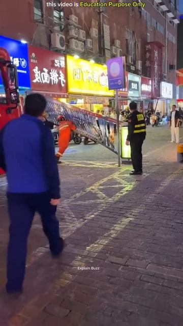 Road breaker broken for fire truck #shortsvideo