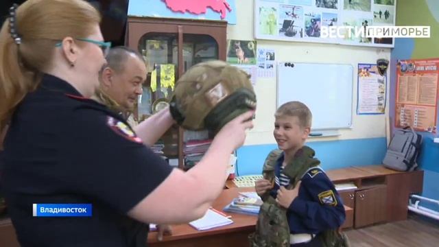 Один день с инспектором по делам несовершеннолетних провела съемочная группа ГТРК «Владивосток»