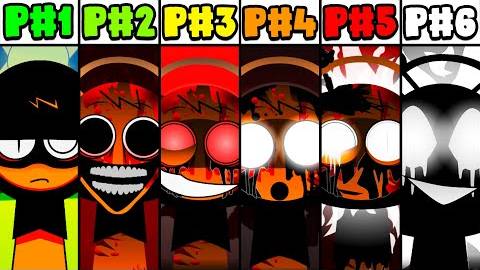 Incredibox Sprunki.MSI: Фаза 1 VS Фаза 2 VS Фаза 3 VS Фаза 4 VS Фаза 5 VS Фаза 6