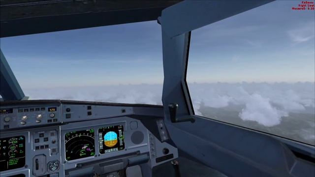 FSX короткий перелёт Нижний Новгород Сочи. А-330/300