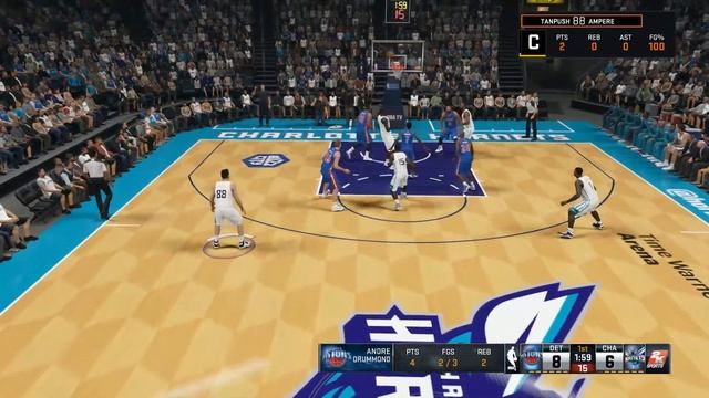 NBA2K15 #2 Нас долго унижали, но в итоге мы смогли обойти Дю