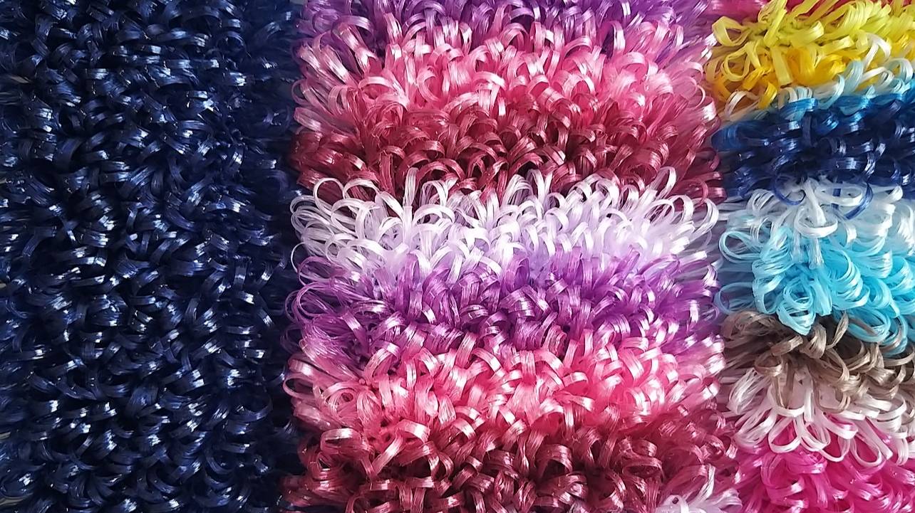 ПЫШНАЯ, МЯГКАЯ МОЧАЛКА крючком. Подойдет и для ДЕТЕЙ.