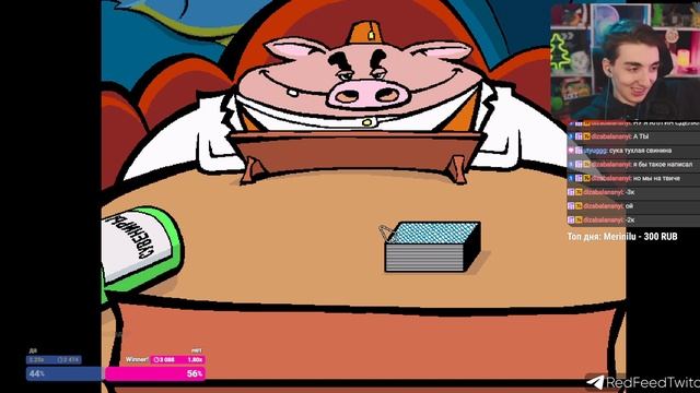 Редфид выйгрывает игровую свинью #2 | Spy Fox In Dry Cereal | Прох