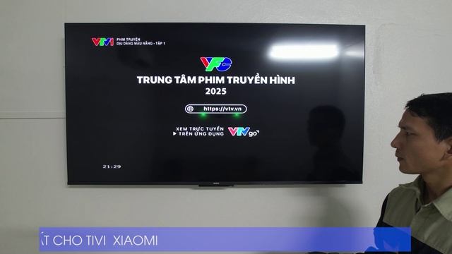 Lắp tivi xiaomi A Pro 55 inches tại địa chỉ tổ dân phố Trà Khê 3