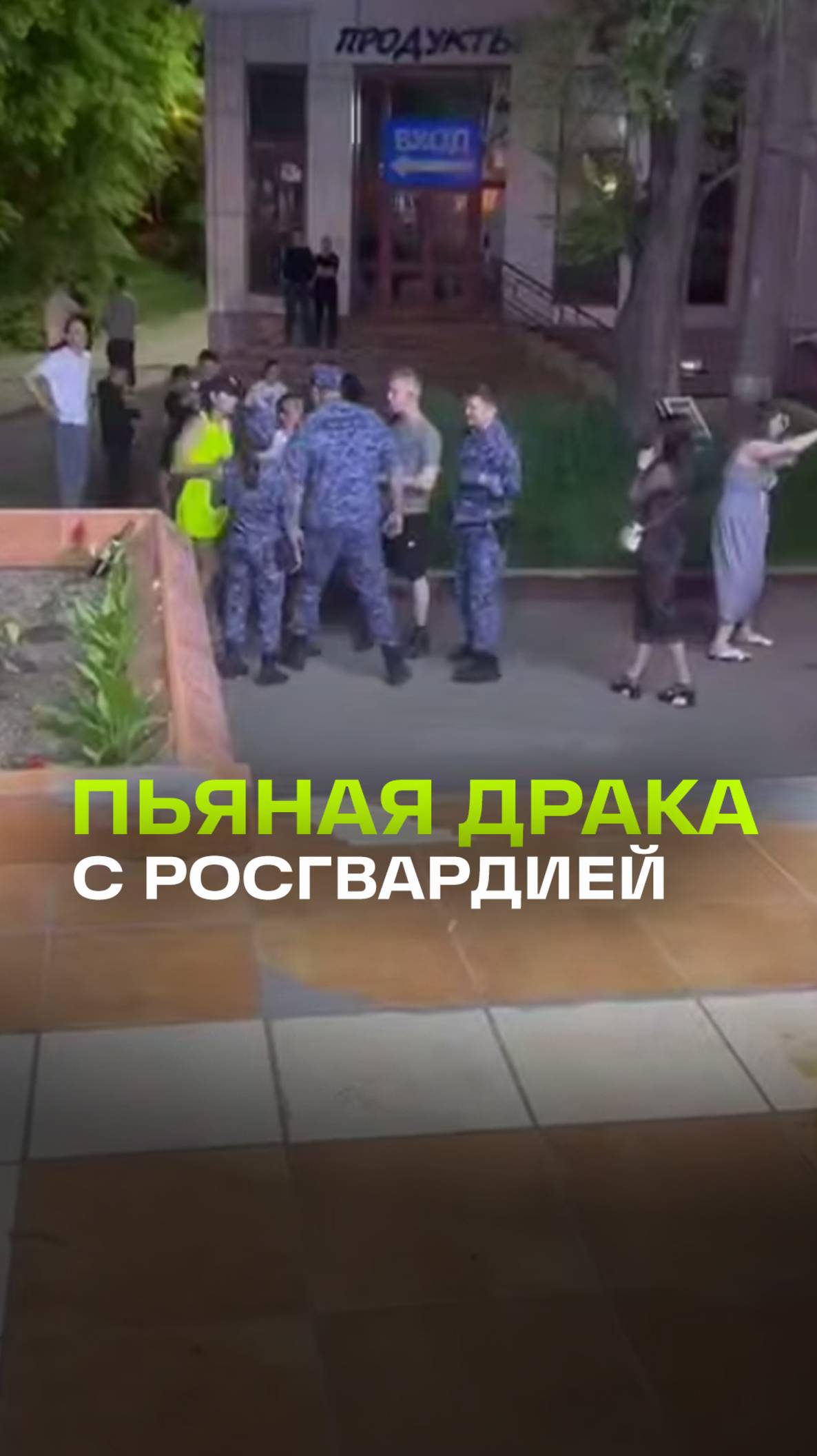 В Хабаровске пьяная ссора переросла в драку с правоохранительными органами