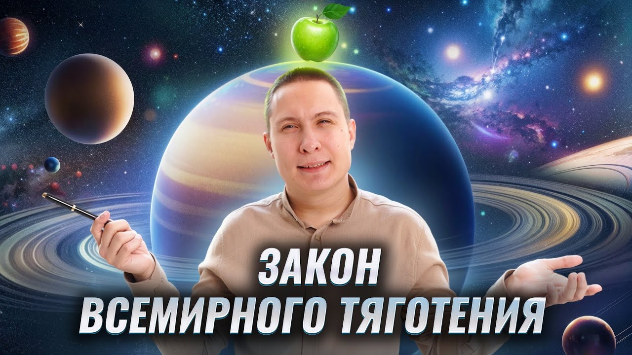 ФИЗИКА ОГЭ: закон всемирного тяготения для ОГЭ по физике | Умскул