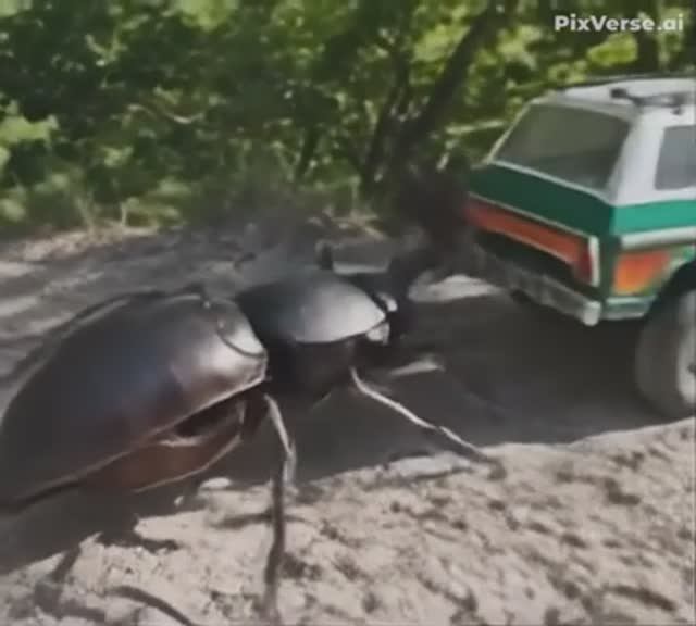 Жуки гиганты на востоке страны