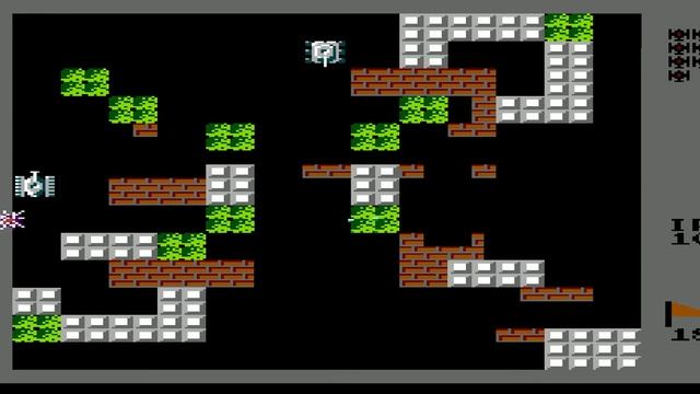 Kaput by Nemesis_c (Battle City Hack) (NES, 1985) Уровень 18