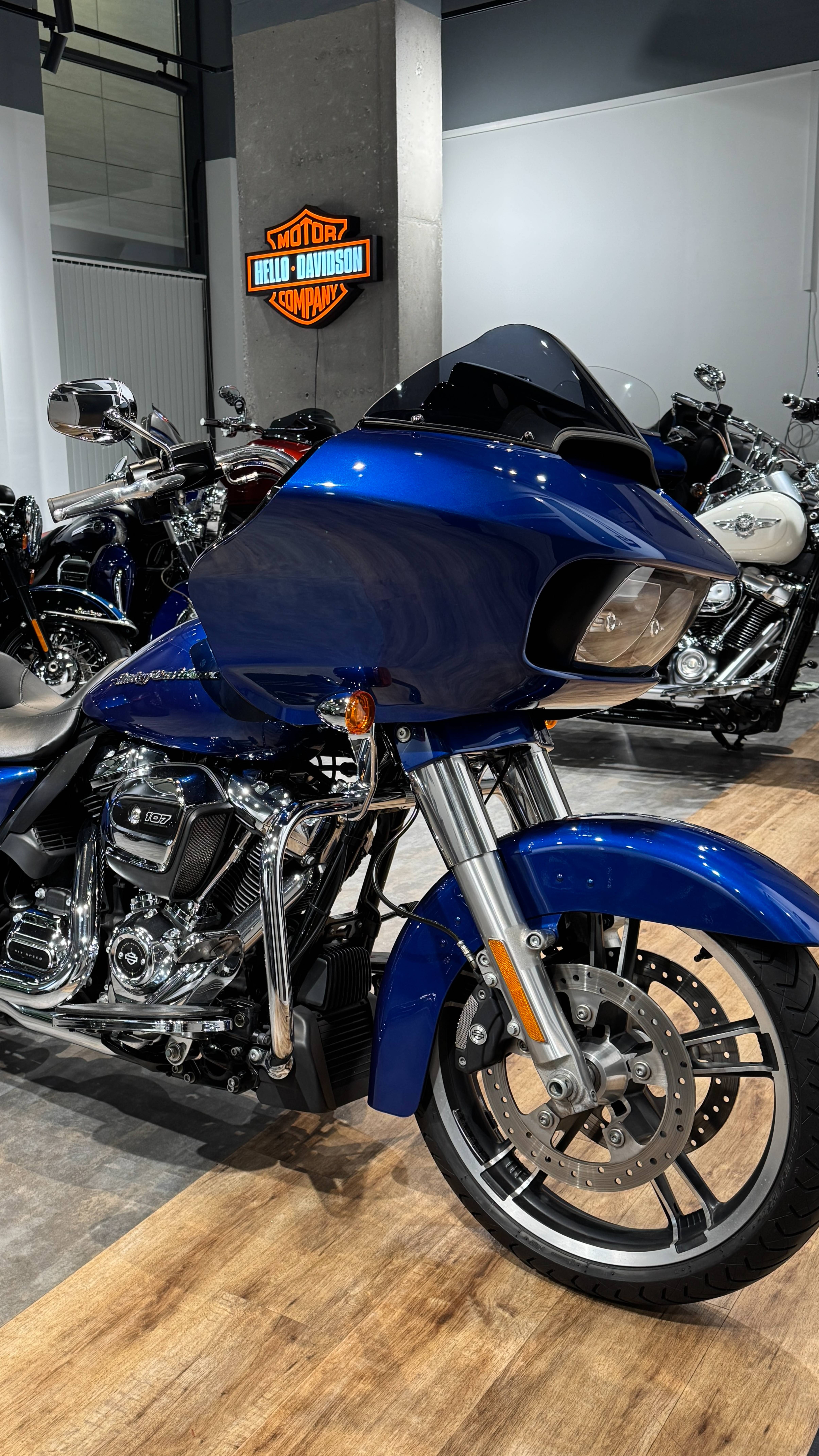2017 Road Glide Cobalt Blue 9K