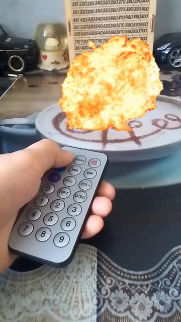 Мяч взорвался