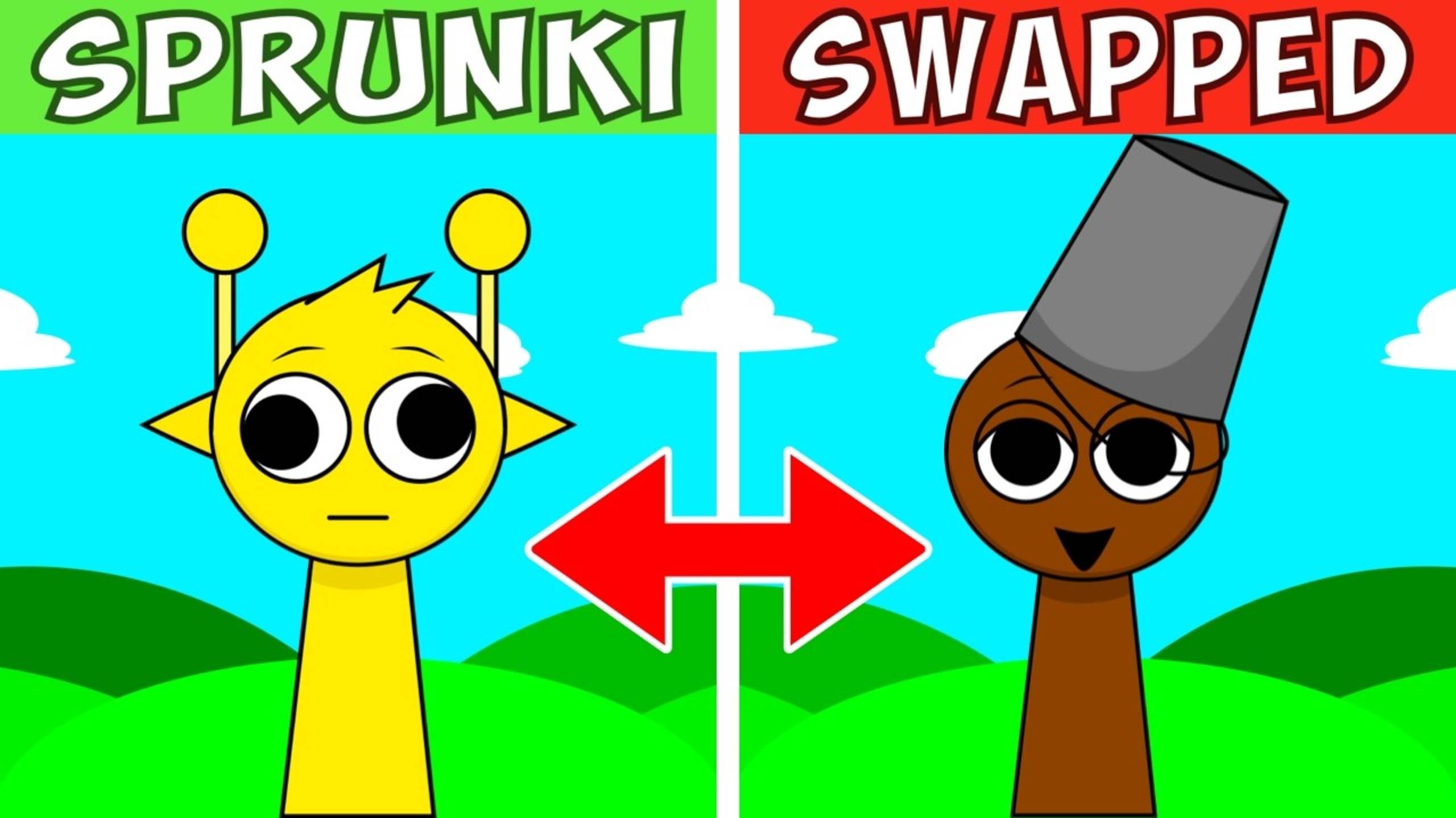 🔁 Phase 1, НО SWAPPED?! | Первая фаза в новом безумии 😵 #sprunki #phase1 #swapped
