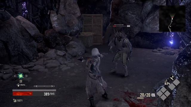 ОПАСНАЯ ПОДЗЕМКА И ПЕРВЫЙ БОСС - [K74] CODE VEIN: Network Test Edition #2 (PS4)
