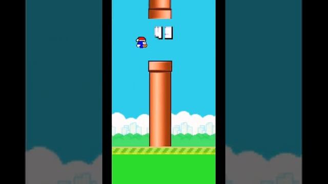 Flappy Bird - Челлендж сложной игры на 100 очков выполнен (2021)