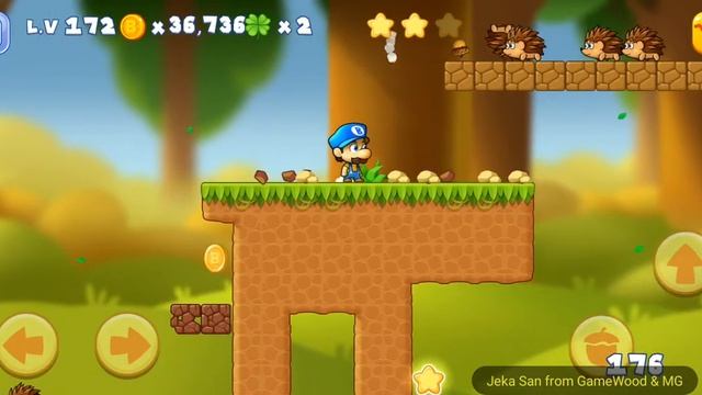 Level 172. Прохождение игры Super Bobby's World — Free Run Game на Android