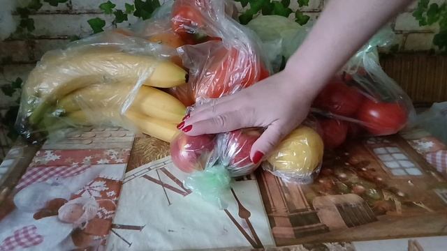 Закупка продуктов из Пятёрочки