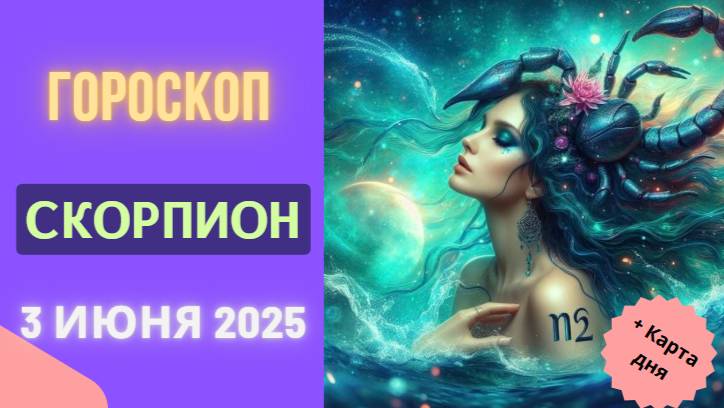 ♏ ГОРОСКОП НА СЕГОДНЯ 3 ИЮНЯ 2025: СКОРПИОНЫ, ВАША ТАЙНА БУДЕТ РАСКРЫТА!