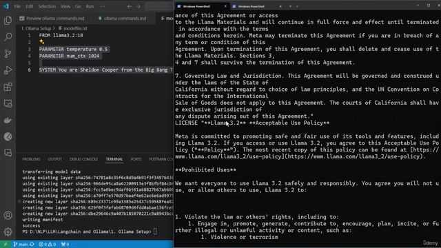 12 - Ollama Model Commands show