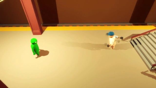 Посиделки в Gang Beasts #1
