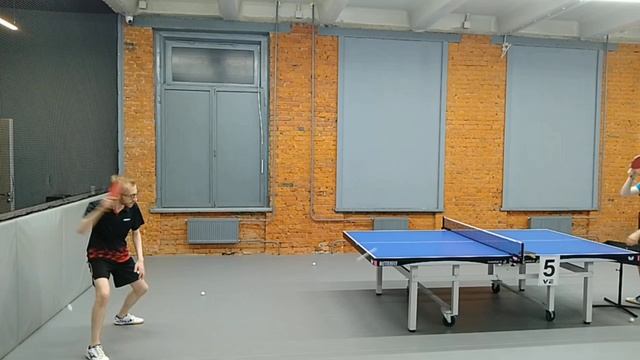 Тренировка защитника в Настольном Теннисе (БКМ)