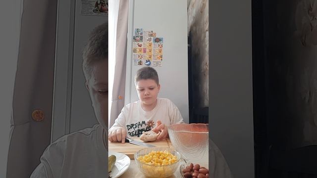 как я готовлю свой любимый мексиканский салат