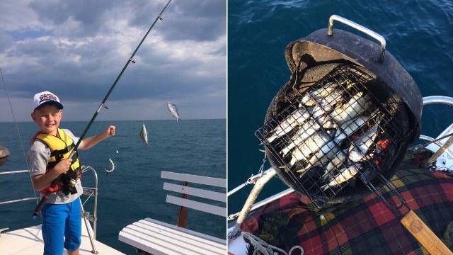 Морская рыбалка в Сочи с приготовлением улова на борту