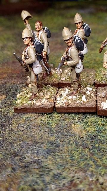 Британская пехота Perry miniatures