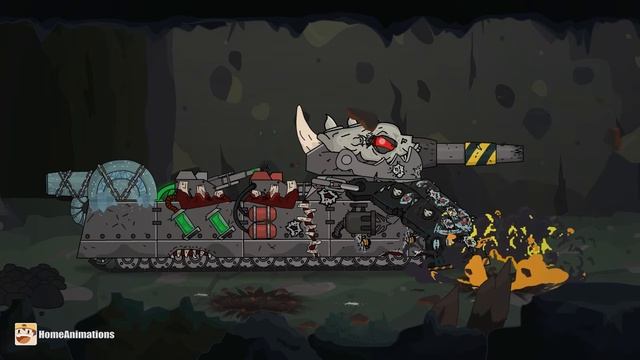 HomeAnimations – Мультики про танки  Адский замес - Мультики про танки