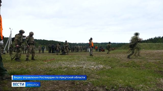 Турнир по стрельбе из боевого оружия среди подразделений спецназа прошел в Иркутской области
