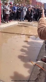 Money race ends in dirty water #shortsvideo